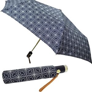 Navy Blue Tory Burch Umbrella